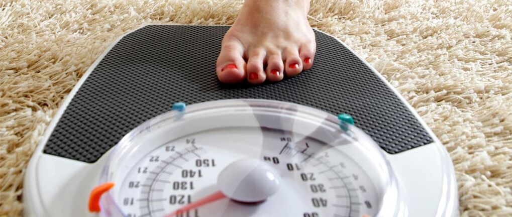 کیمیائی خوراک پر وزن کم کرنے کا نتیجہ 4 سے 30 کلوگرام تک ہو سکتا ہے۔