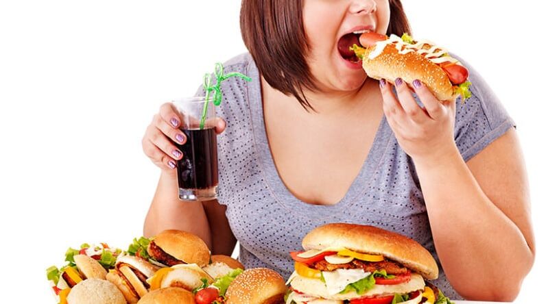 قسم 2 ذیابیطس کے لئے غیر صحت بخش غذا